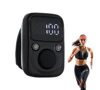 Compteur de clics - Compteur de table numérique, clicker ergonomique opéré par les doigts | Bouton tactile surdimensionné étanche avec écran LCD, suivi des événements et présence en classe, sessions