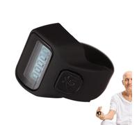 Compteur de clics manuel, compteur de doigts électronique | Compteur de doigts numérique léger,Compteur de doigts multifonctionnel pour le Coaching, minuterie de fonctionnement avec écran LCD, compteu