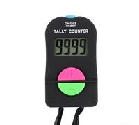 Compteur de clics numérique pour la tenue des scores de golf, comptage des stocks, enregistrement des tours et suivi des présences avec contrôle sonore sonore et fonction de réinitialisation