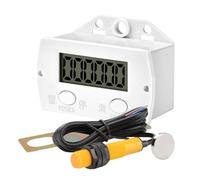 Compteur de compte numérique, Clickers pour compter, Clicker de compte numérique automatique, compteur électronique d'affichage numérique pour l'industrie, compteur clicker de comptage de chiffres à 6