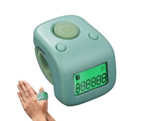 Compteur de compte numérique | Compteur de compte portable | Compteur électronique Clicker | Comptage sportif avec clicker, comptage mécanique des numéros, clickers de chiffres brillants, comptage
