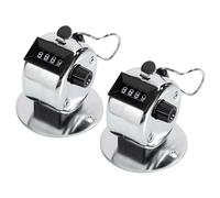 Compteur De Compteurs À Main En Métal Compteur De Nombres À 4 Chiffres Mécanique Pour Le Coaching De Tricot Pêche Mécanique