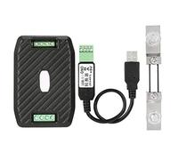 Compteur de consommation d'énergie de tension continue, module de communication, analyseur de, testeur d'ampli, détecteur avec outil de shunt 100 A pour application industrielle (PZEM-017+200 USB)