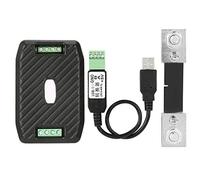 Compteur de consommation d'énergie de tension continue, module de communication, analyseur de, testeur d'ampli, détecteur avec outil de shunt 100 A pour application industrielle (PZEM-017+100 USB)