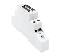 Compteur de consommation d'énergie électrique monophasé à rail DIN électronique domestique Wattmètre Compteur d'énergie Compteur kWh 32A AC 220V 50Hz(5-20A)
