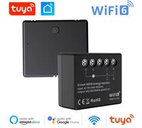 Compteur de Consommation Électrique Smart WiFi 6 App Tuya 16A Alexa Google