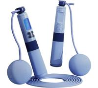 Compteur De Corde À Sauter Numérique-Bleu - Corde À Sauter Sans Fil - Équipement D'exercice - Perte De Poids - Fitness Professionnel
