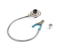 Compteur de couple réglable à 360° - Jauge d'angle de transmission 1/2 avec poignée souple pour tendeur de boulons de moteur - Instrument de mesure professionnel compatible avec cliquet et pliage
