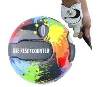 Compteur De Coups De Golf | Portable Mini Multicolore Réinitialisation Tactile 3,05 cm | Clicker Compteur Score Golf | Pour Gants, Ceinture, Vêtements, Sac, Jardin, Entraînement Et Compétition