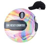 Compteur De Coups De Golf | Réinitialisation Tactile Mini 3 Centimètres | Compteur À Golf | pour Pratique Quotidienne Compétition Practice Zone d'Entraînement Montre, Gants, Ceinture, Vêtements, Sac