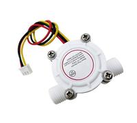 Compteur de débit d'eau à filetage G1/4 haute précision Installation simple 3,5-24 V pour mesurer le taux de contrôle des liquides