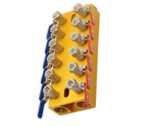 Compteur de débit d'eau haute pression avec poignée de contrôle 4/5/6/8 ports pour machines de moulage sous pression en aluminium usiné