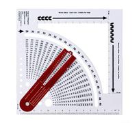 Compteur de densité de tricot compact et outil de mesure pour un comptage précis des points