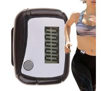 Compteur De Distance De Marche Portable - Ordinateur De Marche Précis, Mini Tracker De Sport Léger | Zone De Comptage des Pas pour Personnes Âgées, Hommes, Femmes Et