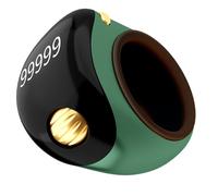 Compteur de doigt électronique, compteur de doigt avec affichage numérique électronique, outil de comptage manuel portable, rotation Tasbeeh numérique pour méditation, relaxation, doigt actif
