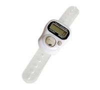Compteur de Doigt électronique - Mini Tally Clicker, Compteur d'anneau numérique Portable, écran LCD pour entraînement de Golf, randonnée, pêche, Camping | Convient pour la de prière d'entraîn