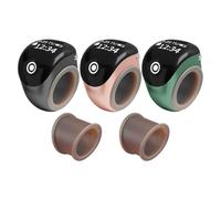 Compteur de doigt - Mini anneau de comptage numérique - Compteur de mains intelligent activé par application - Léger - Pour intérieur et extérieur - Pour le golf, les mathématiques, les exercices en