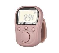 Compteur de doigts à rétroéclairage LED pratique, affichage rechargeable à 6 chiffres avec vue en faible luminosité pour fitness et applications de laboratoire, compteur de doigts électronique