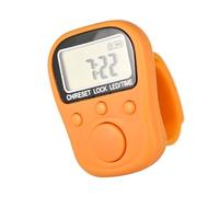 Compteur de doigts à rétroéclairage LED pratique, affichage rechargeable à 6 chiffres avec vue en faible luminosité pour fitness et applications de laboratoire, traqueurs de répétitions de fitness à