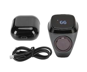 Compteur de Doigts, Anneau de comptage Rechargeable BT5.1 Compteur Manuel de Chiffres et de clics Compteur Digital de Doigts pour iQibla APP avec écran 0.49in (18MM)