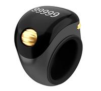 Compteur de doigts - Bague numérique manuelle | Affichage à 5 chiffres - Mains actives - Outil de comptage électronique pour la méditation et la relaxation