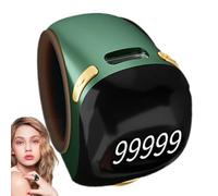 Compteur De Doigts - Clicker De Compteur De Décompte du Doigt À 5 Chiffres | Compte Numérique Manuel | Outil De Comptage De Prière Portable Adapté À La Méditation De Fitness École Usage du Bureau
