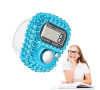 Compteur de doigts - Compteur de doigts électronique | Compteur de doigt manuel avec écran LCD, compteur de doigts numérique manuel, compteur de pas portable pour coaching, personnes