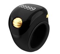 Compteur de doigts | Compteur de rangée à 5 chiffres | Outil de comptage manuel portable, Tasbeeh numérique rotatif pour la méditation, la relaxation, les doigts actifs
