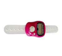 Compteur de doigts électronique - 5 pièces compteur numérique portatif pour le golf | Tasbeeh Ring Clicker | Counting Clicker | Outil d'extérieur multifonctionnel pour coaching randonnée au crochet