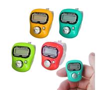 Compteur de Doigts Numériques, Compteur Manuel, 4 Pièces Compteur Digital, Compteur Numérique, Compteur Electronique, Compteur électronique, Compteur Numeration, Compte-Rangs, Compte Rang Tricot