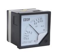 Compteur de facteur de puissance analogique 6L2 AC 5A 6L2-COS Panneau AC100V 220V 380V Compteurs électriques 1 pièce(380V)