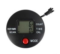 Compteur de fitness électronique pour machines à pas et vélos stationnaires avec affichage LED Compatible avec plusieurs équipements d'exercice pour la maison ou la salle de sport