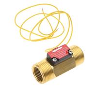 Compteur de fluidmètre DN20 Compteur d'eau liquide Commutateurs d'eau 1,5-50 l/min Filetage extérieur facile à installer