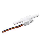 Compteur de fluidmètre liquide pour purificateurs d'eau Distributeur d'eau G1/4 DN8 Débitmètre Capteurs POM