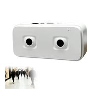 Compteur de flux de personnes binoculaire, compteur de personnes en temps réel, double mode de montage (suspension/montage), moniteur de flux de passagers avec vue multiple, pour supermarchés