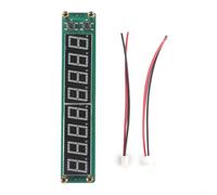 Compteur de fréquence numérique RF PLJ-8LED-R 0,1 MHz-2,4 GHz Testeur de signal avec affichage LED Sélection automatique des canaux pour mesure électronique professionnelle (bleu)