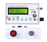 Compteur de générateur de signal FG-100 DDS, compteur de source de signal de fréquence sinusoïdale de générateur de fonction DDS de haute précision 1 HZ-500 KHz