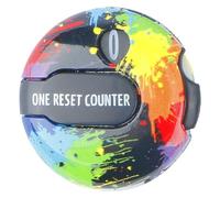 Compteur de golf avec clip, clicker de score de golf, compteur de coups pour homme, compteur de score de tir, gardien de score de golf avec réinitialisation tactile et accès, Couleur vive, 1,18*1,18