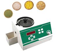 Compteur de graines de soja électrique, micro-ordinateur, automatique, avec deux disques de comptage, fonction d'arrêt automatique préréglée, pour différentes formes de riz, maïs et blé