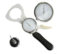 Compteur de graisse de la peau portable - Haute précision - Compteur de graisse corporelle avec mètre ruban - Pour homme et femme