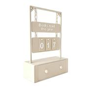 Compteur De Lecture De Livres - Livre D'affichage D'objectifs De Lecture, Affichage De Livres, Décoration De Panneau De De Livre, Écran À Suspendre Pour Objectif De, Pour Bibliothèque, B