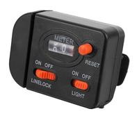 Compteur de Ligne de Pêche Manuel 1pc Lr1130 Abs Noir