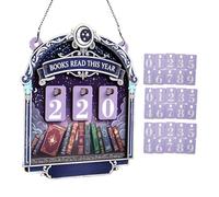 Compteur de Livres en Impression 3D | Panneau "Livres Lus Cette Année" | Affichage d'Objectif de Lecture | Cadeau Défi Lecture pour Lecteurs, Enseignants & Amateurs de Bibliothèque