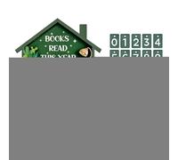 Compteur de livres « I've Read This Year », « Books I Have Read » - Compteur de livres personnalisés cette année - Cadeau pour les lecteurs, les enseignants et les amateurs de bibliothèque