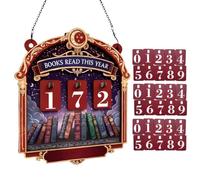 Compteur De Livres Ornement En Bois Pour Bureau Et Bibliothèque