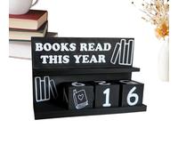 Compteur de Livres pour Afficher Vos objectifs de Lecture | Suivi des Livres LUS Cette année, imprimé en 3D, jusqu'à 999 pièces, pour Les lecteurs, Les Enseignants et Amateurs de bibl