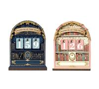 Compteur de livres pour lire cette année, suivi de livres, panneau de lecture décoratif, amusant et pratique, décoration d'étagère de défi de lecture pratique, compteur de lecture moderne pour étagère