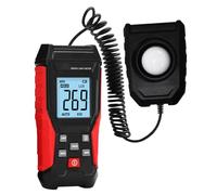 Compteur de Lumière Numérique Portable/Luxmètre avec Capteur de Lumière, Plage de 200 000 lux, Illuminance pour Les Plantes d'Intérieur et d'Extérieur.