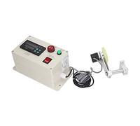 Compteur de Mètre Numérique avec Support à Ressort, Compteur de Longueur de Roue de Câble à Rouleau à 6 Chiffres, Accessoires Professionnels Ac 100-240V
