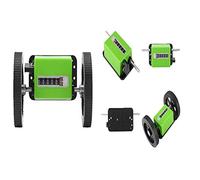 Compteur de mètres, Compteur de longueur mécanique 1pc Compteur de roues à rouler vertes pour compter la longueur des textiles, impressions, imitations de cuir, etc.